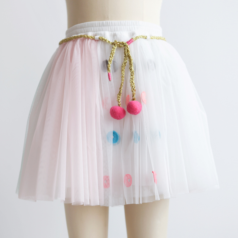 New design colorful kids clothing tutu skirt for girl