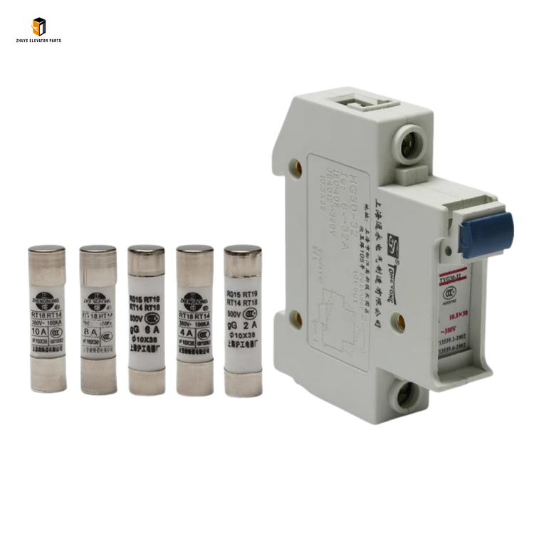 Elevator fuse 2A/4A/6A/8A/10A for HG30-32 base holder elevator fuse control cabinet insurance