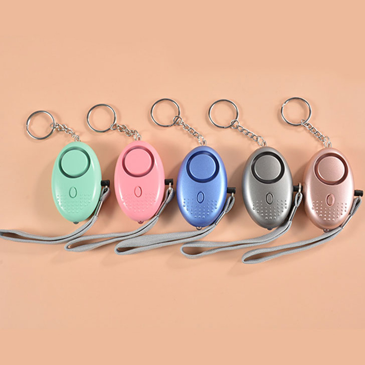 Self defense products mixed security personal survival women wolf alarm sos security self defense items safety alarm keychain