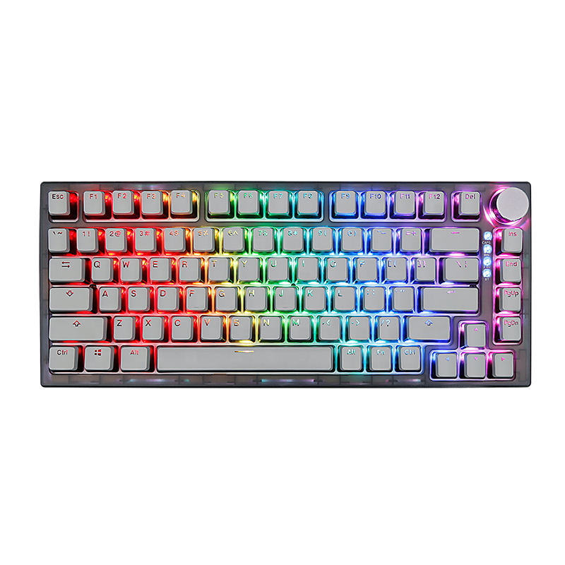 Пользовательские 82 клавиши Gateron переключатели клавиши RGB Беспроводная игровая механическая клавиатура для компьютера геймера