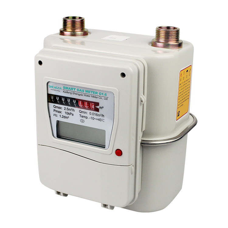 Gas prepaid counter meter diaphragm gas meter price
