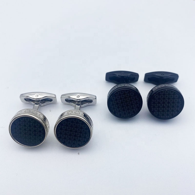 Custom Logo Newest Men's Metal Cufflink For Party Gift