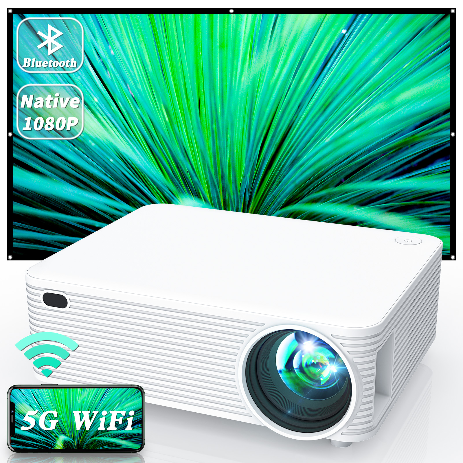 Aliexpress Горячая Распродажа 7000 люмен 1080P светодиодный ЖК-проектор 4500 Xiaomi проектор 10000 Dlp цифровой проектор Wzatco C3 Aun A30