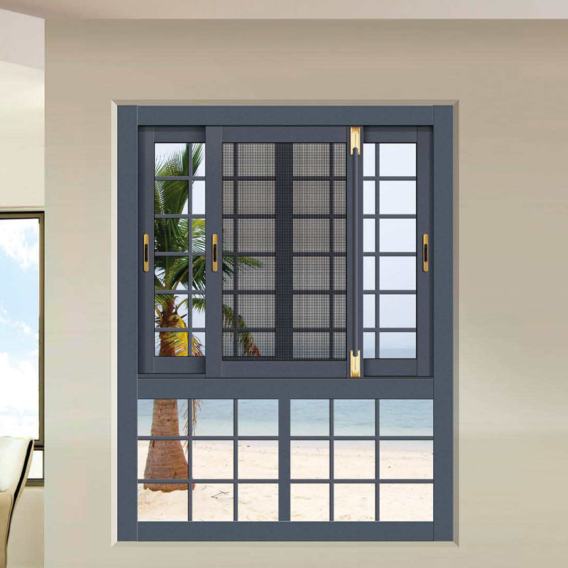 aluminum double glazed sliding windows factory
