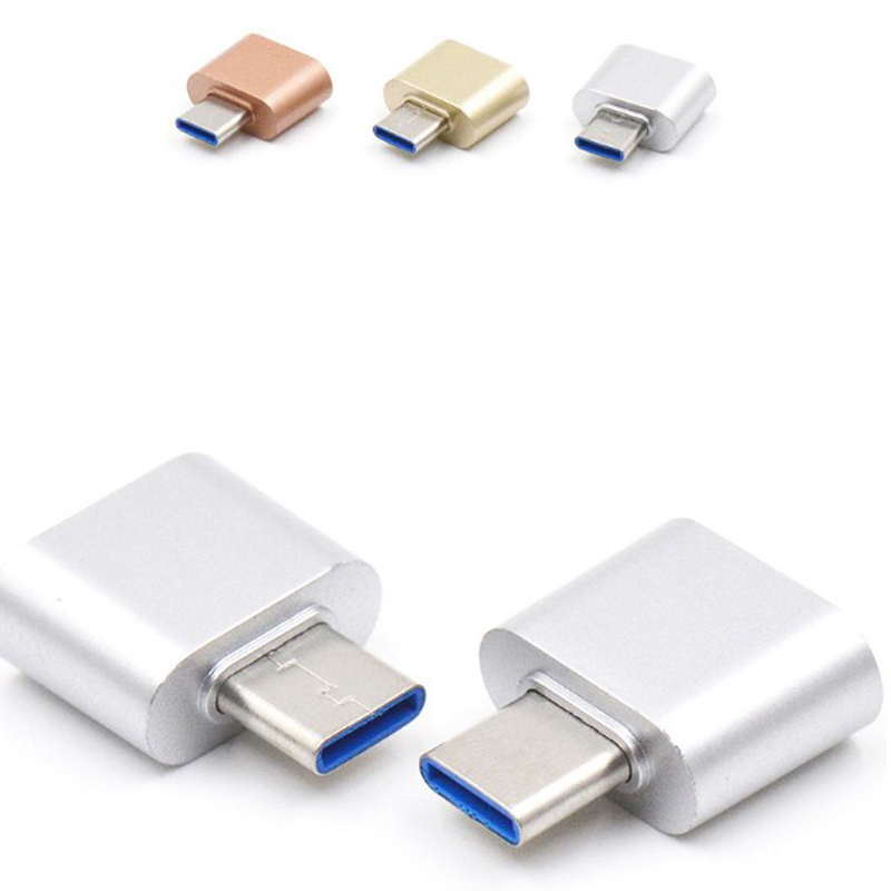 USB OTG адаптер USB-C Type-C USB 2,0 OTG адаптер для Android Samsung Google Ipad