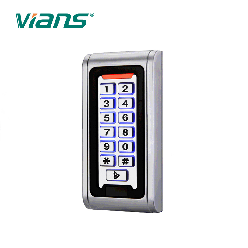 RFID 125 кГц ID карта водонепроницаемая металлическая цифровая клавиатура контроля доступа с дверным звонком