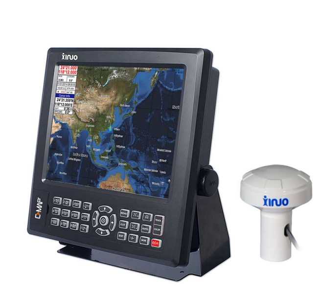 XINUO 12,1 дюймов морской AIS HM-5912N с c-карта картографии GPS плоттер с АИС класса B