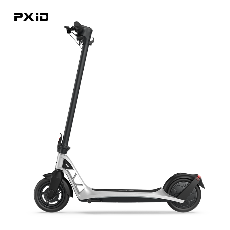 Pxid H10 алюминиево-магниевого сплава Электрический Scoooter портативный 9-дюймовый из пенополиуретана шин 36V 300W E скутер складной взрослых Барабанный тормоз Электрический скутер