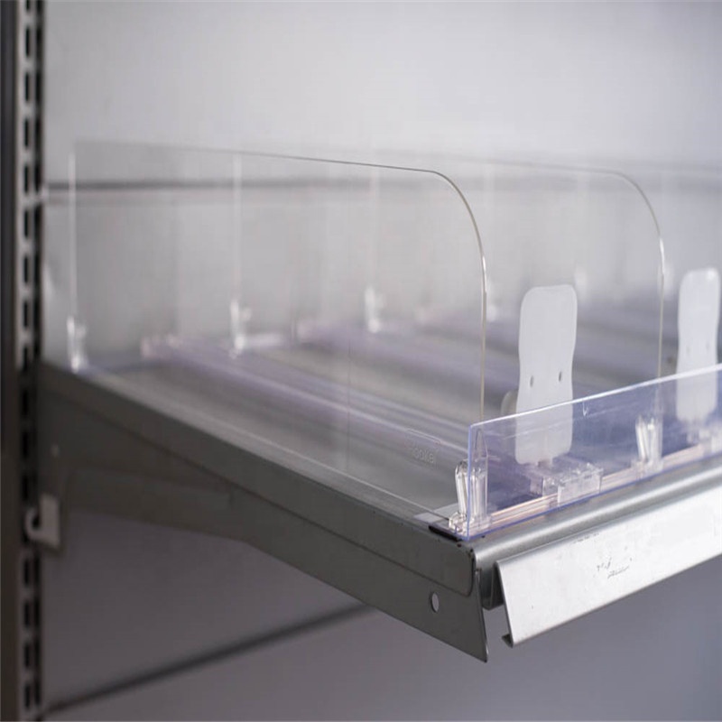 Hot Sale Free Sample Double Sided Plastic Clear Supermarket Shelf Cigarette Pusher