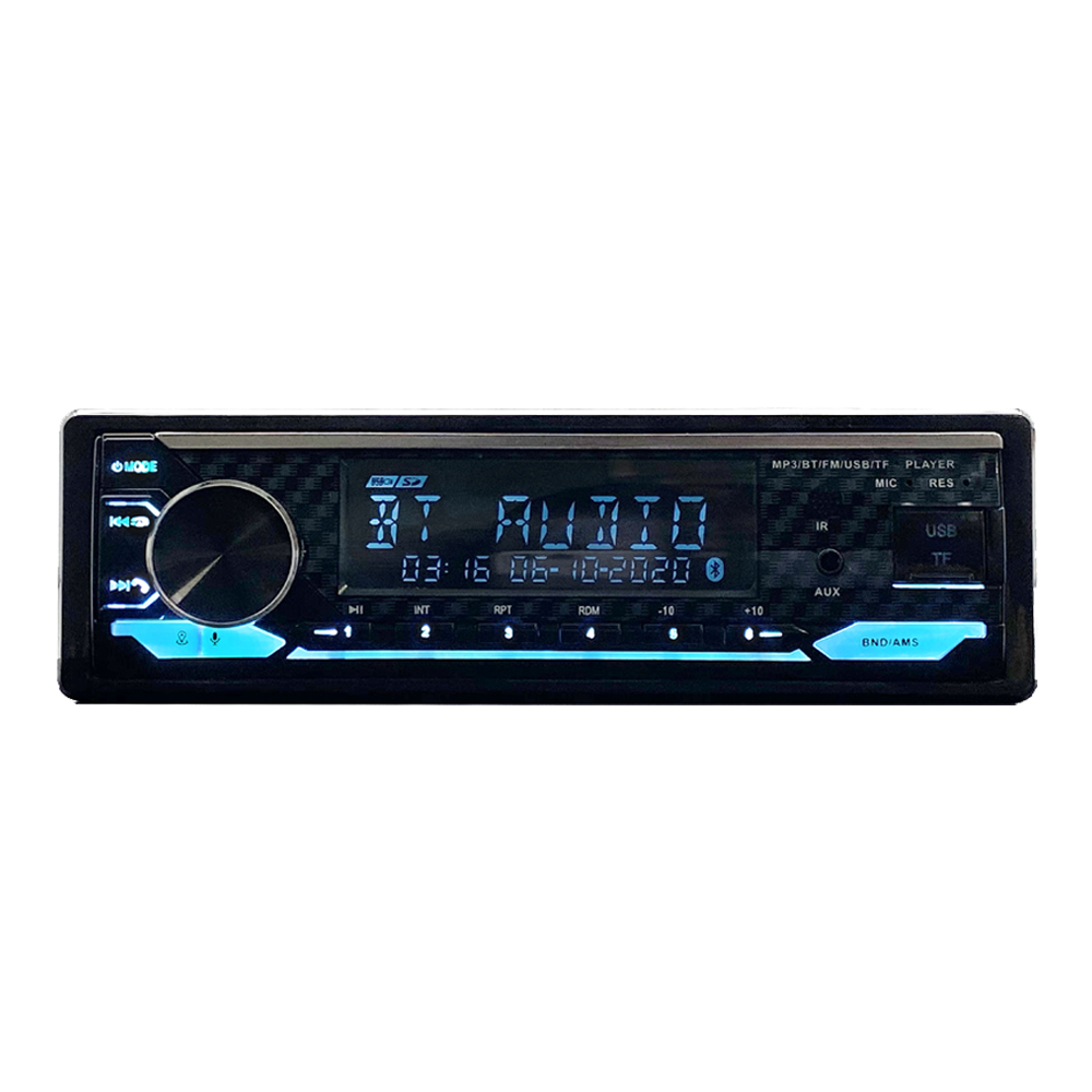 Автомобильный MP3-плеер, 1 din, ЖК-экран, автомобильная стереосистема с DSP 12 В, Радиоуправляемый автомобильный радиоприемник с голосовым управлением
