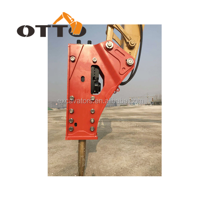 OTTO SB121 30 тонн экскаватор OTB Komac гидравлическая дробилка, Каменный молот OTB185, мощный камнедробилка