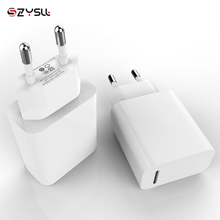 QC 3,0 CN/US/JP/UK/EU/AU 30 Вт PD Быстрая зарядка Type c с одним портом USB настенное зарядное устройство