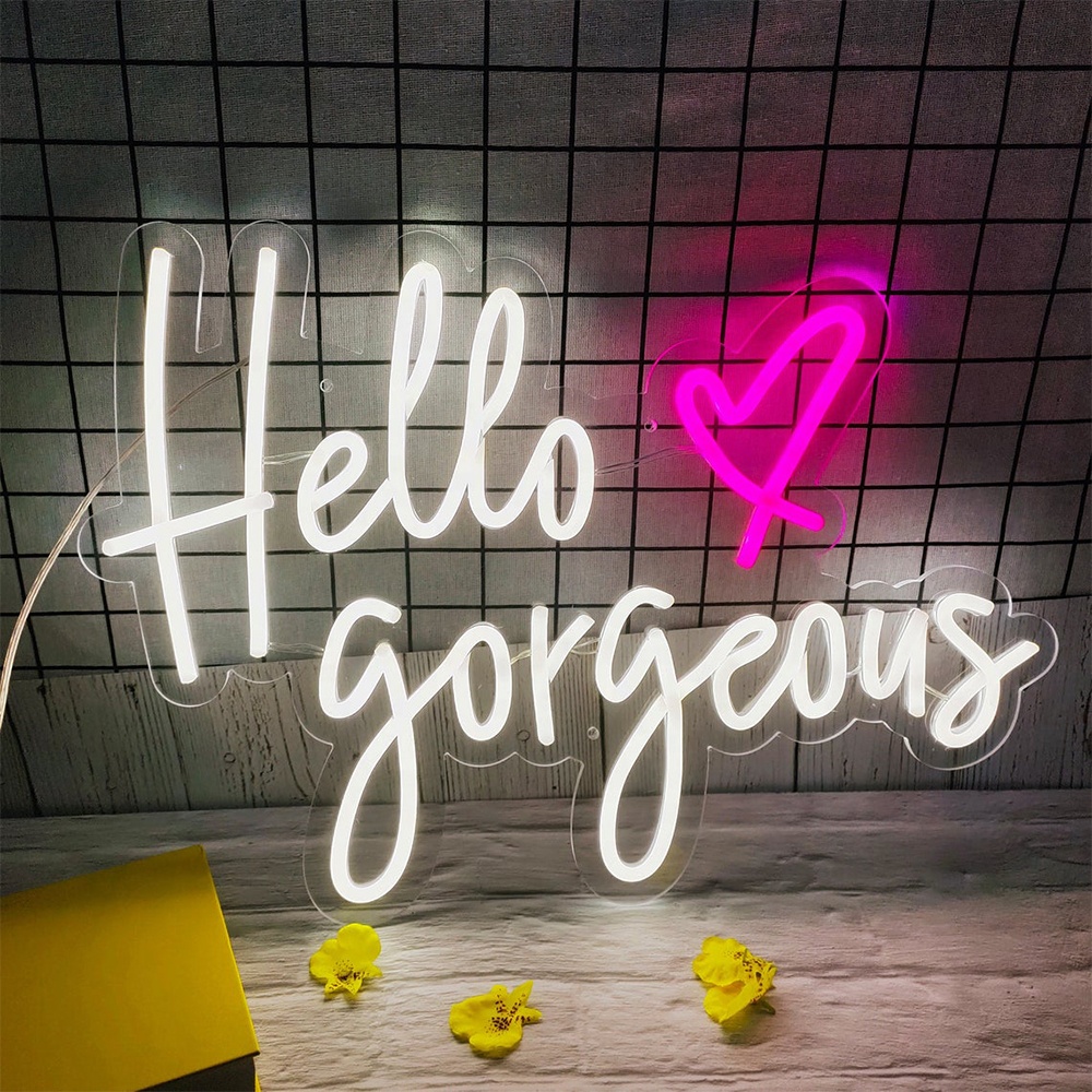 Wholesale custom neon sign led letters acrylic neon flex sign pattern led neon sign