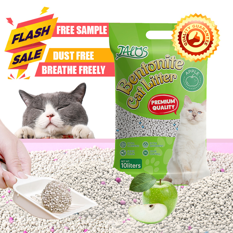Factory Wholesale Dust-free strong clumping Natural Premium Bentonite Cat Sand Oem/Odm Ball Shape Cat Litter Bentonite