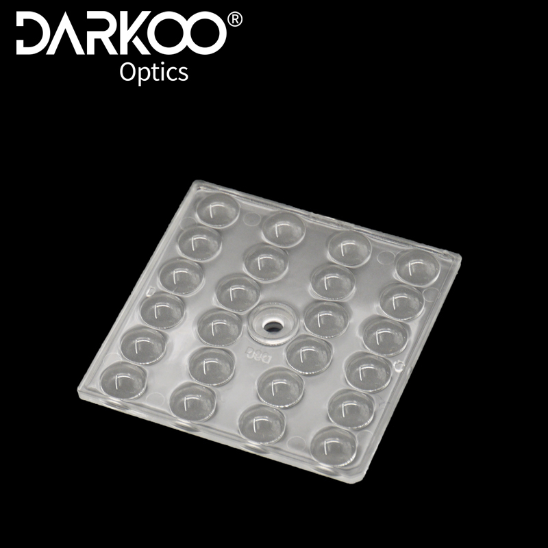 50x50 мм 90 градусов 3030 led широкоугольный рассеянный оптический объектив pmma