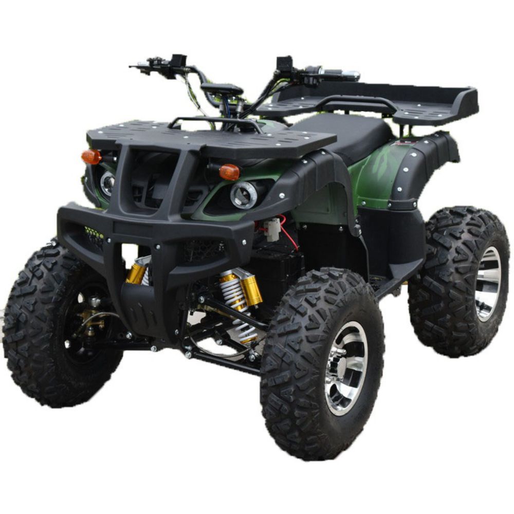 Прохладный 1200 Вт Электрический двигатель atv 10 дюймов внедорожный бескамерных шин Электрический atv 72v повышенной проходимости по созданию электрических транспортных средств дисковые тормоза