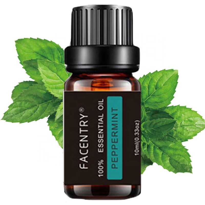 Peppermint Aromatherapy Essential Oil Outfits 10ml Humidifier Aromatherapy Peppermint Massage Bath Oil