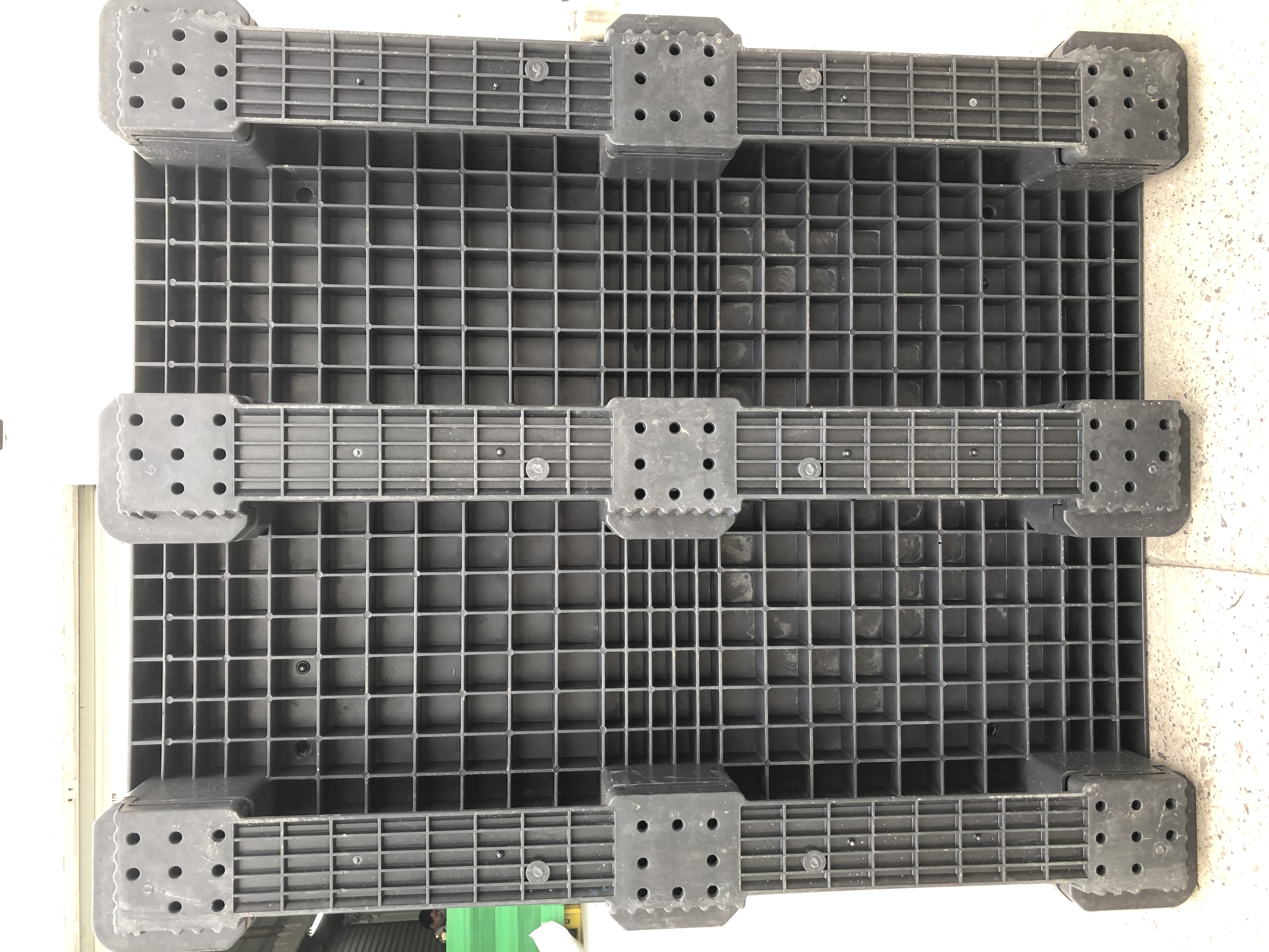 40 "* 48" * 30 "Heavy Duty пластик Складной Поддон коробка с крышкой