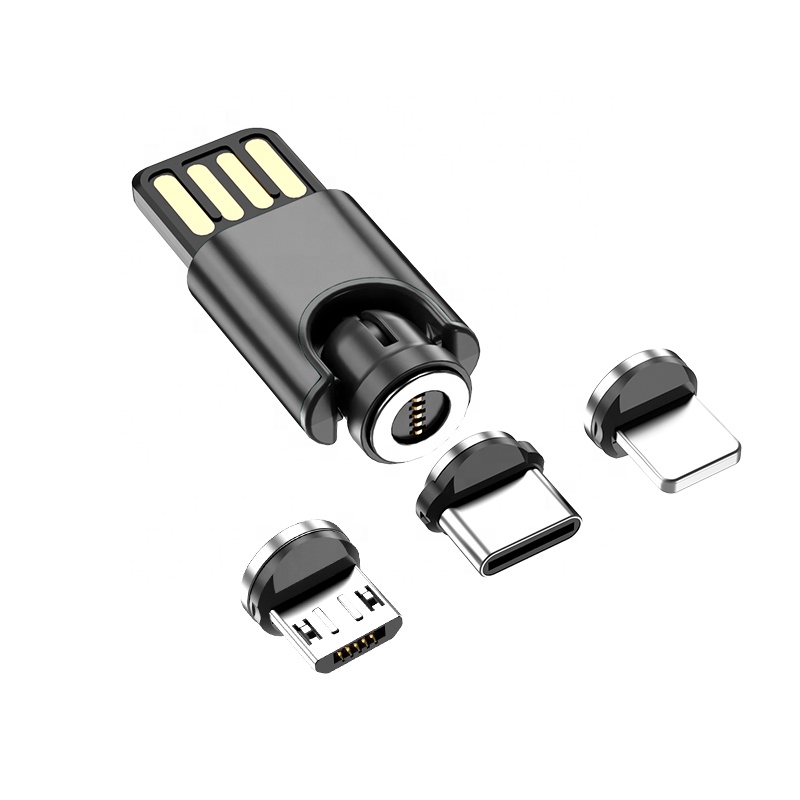 Newest Miniature Dual Sides Usb Mini Magnetic Data Cable Charger for E-cigarette Smart Watch Electronic Fast Charge Device