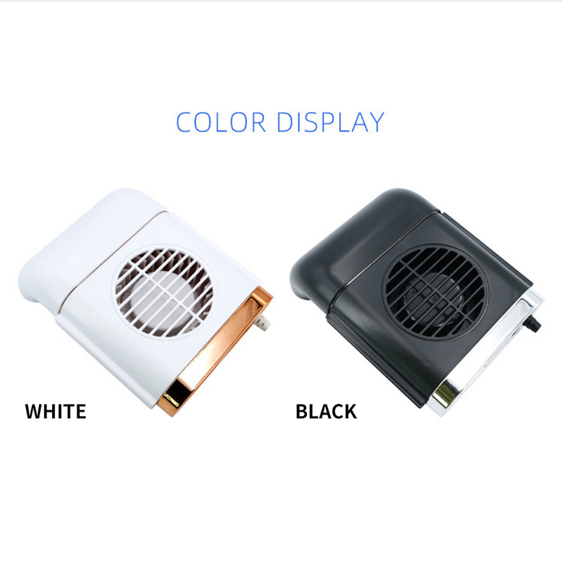 Car Seat Backrest A small fan for cooling a car by a heat sink cushion on the back