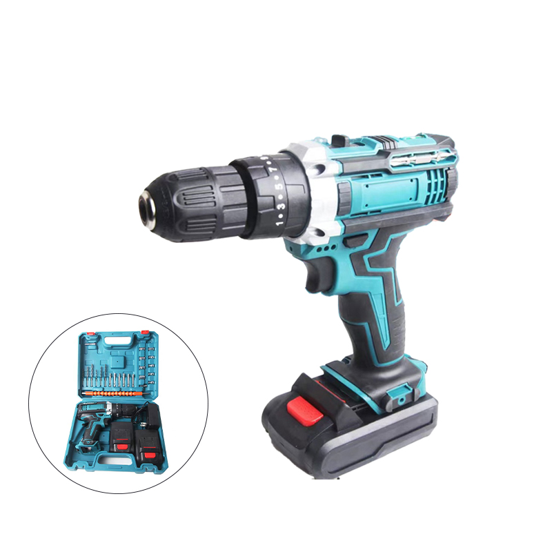 New Lithium Battery Rechargeable Multifunctional Wireress Electric Drill Tools Set