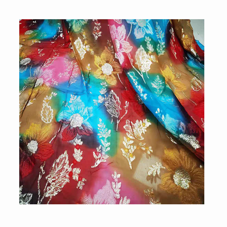 Wholesale Silk Garbasar Woven Silk Fabric Super Soft Original Design Turban Shawl For Somalian