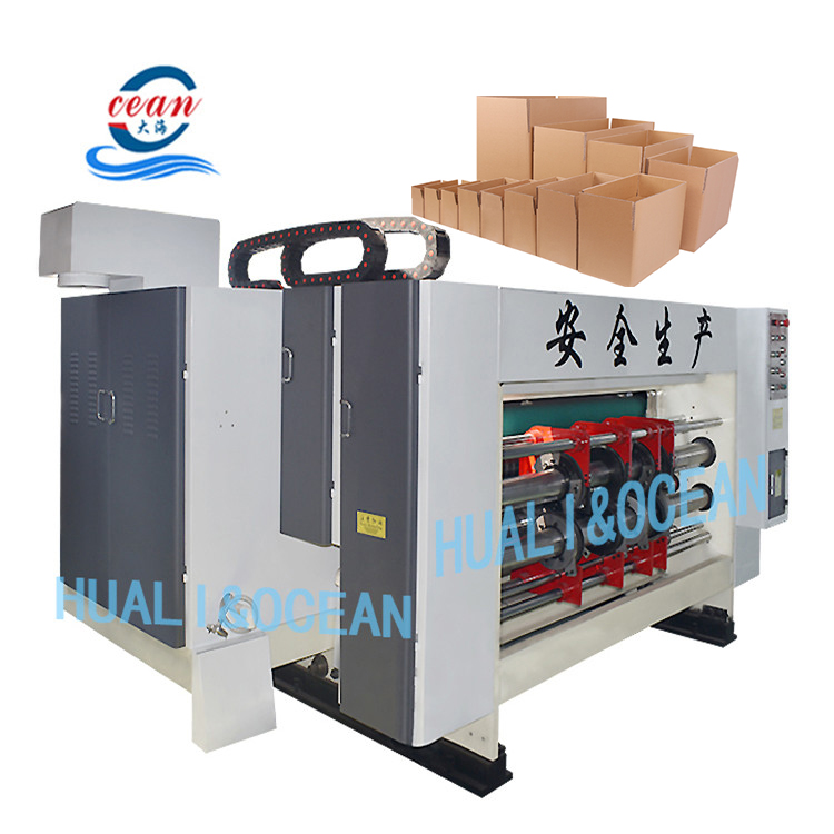 Ocean automatic small size TAOBAO carton box making machine