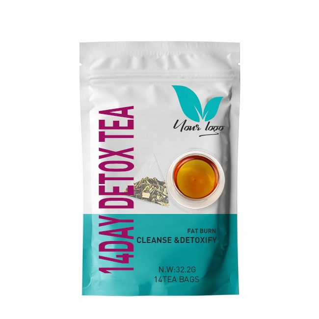 Детокс-чай 14 Teatox teabags-уменьшает вздутие живота, ожоги, жир очищает выбросы из толстой кишки, подтягивает метаболизм, успокаивает организм