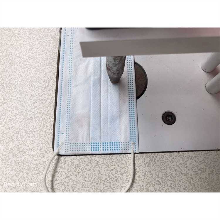 Hot selling product ultrasonic thread-less mask earloop spot welding machine