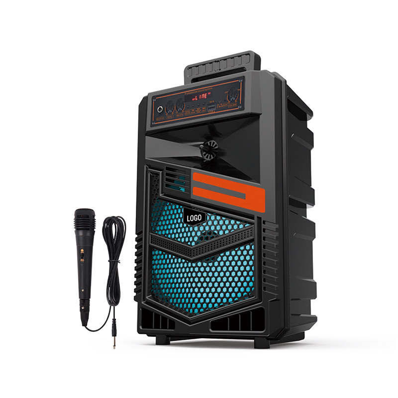 OEM HT-F3 dj колонки TWS домашняя тележка портативный уличный беспроводной bt динамик для вечеринок