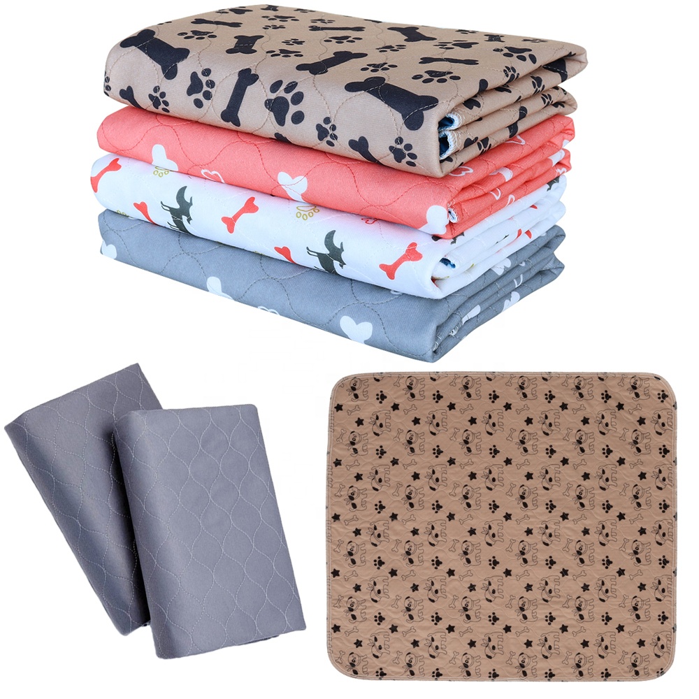 Amazon Wholesale Pet Pee Pad Super Absorbent Waterproof Dog Pad Reusable Pet Training Pad