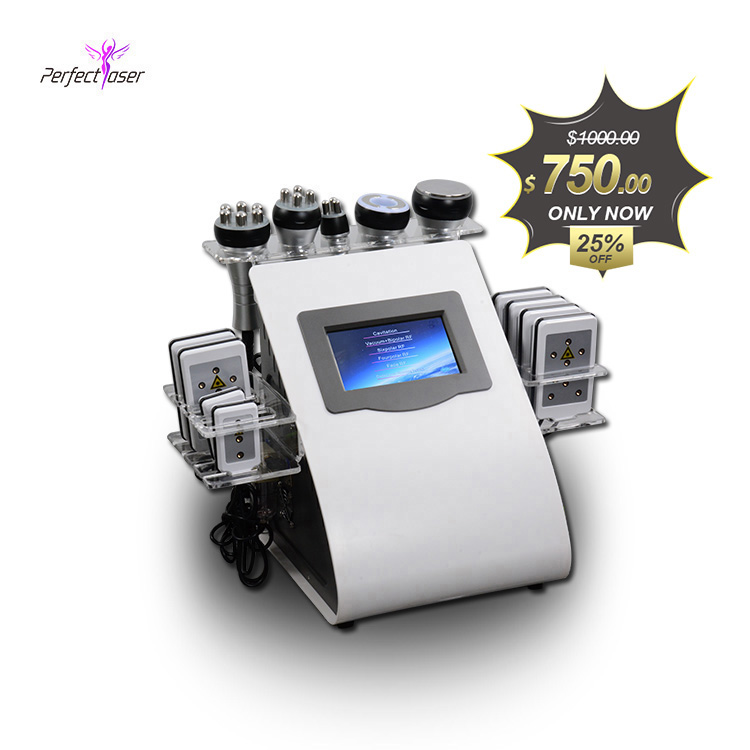 Cavitation 40k Lipolaser Vacuum Therapy Weight Loss Rf Body Slimming Vacuum Cavitation System S Shape Machine Oem Odm