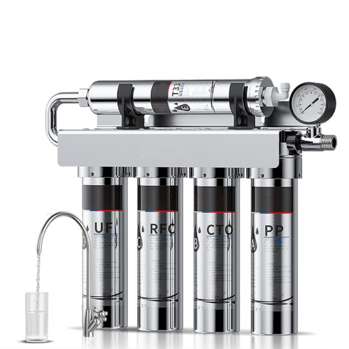 Kitchen Sink Stainless Steel water Filter System water Purifier 5 Stages Reverse Osmosis System water Filters For Home Drinking