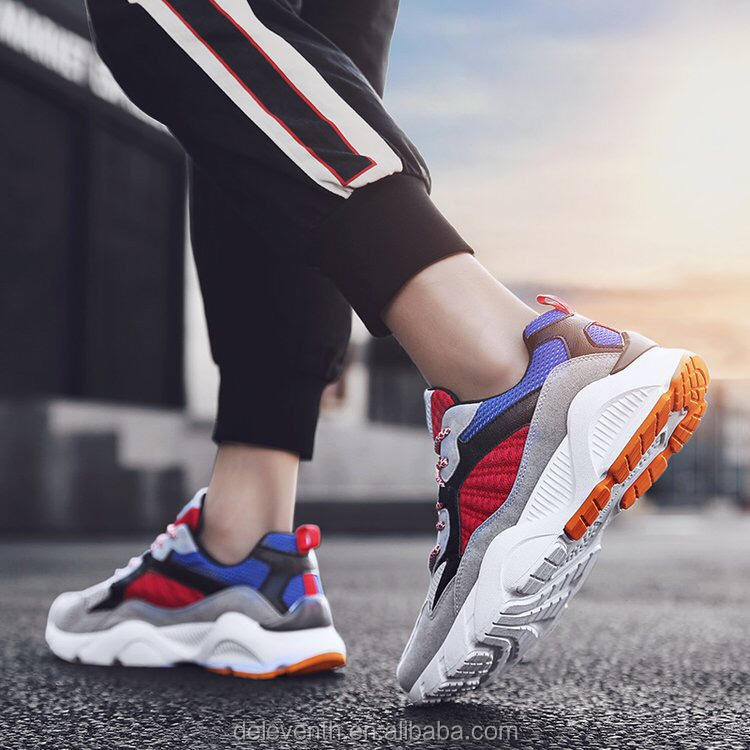 Hot selling balanciaga triple style sneakers chunky sole Sport Shoes Sneakers For Men Lace up Summer Mesh Oem Fashionable Spring