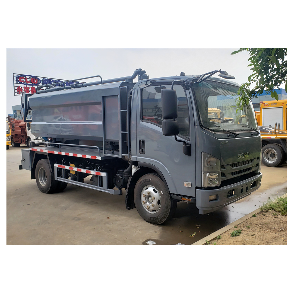 ISUZU 4x2 6 куб. М-8 куб. М струйная очистка канализации высокого давления