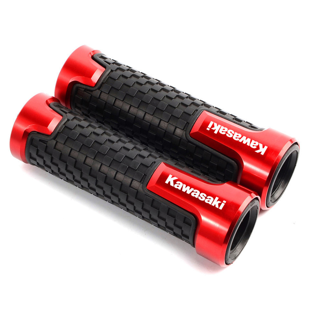 For Kawasaki NINJA 300 400 ZX6R ZX9R ZX12R Z800 Z750 Z250 ER6N Z900 Motorcycle Accessories handle grips Motorbike handlebar ends