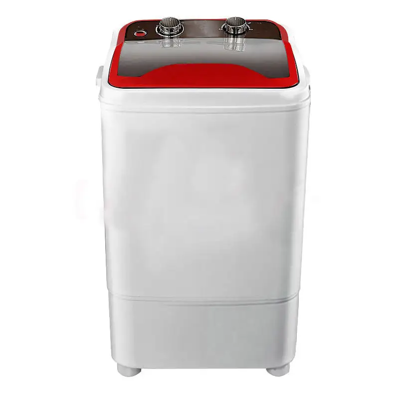 Semi automatic single tube top loader portable washing machine large 7kg 8kg wash cloth machine