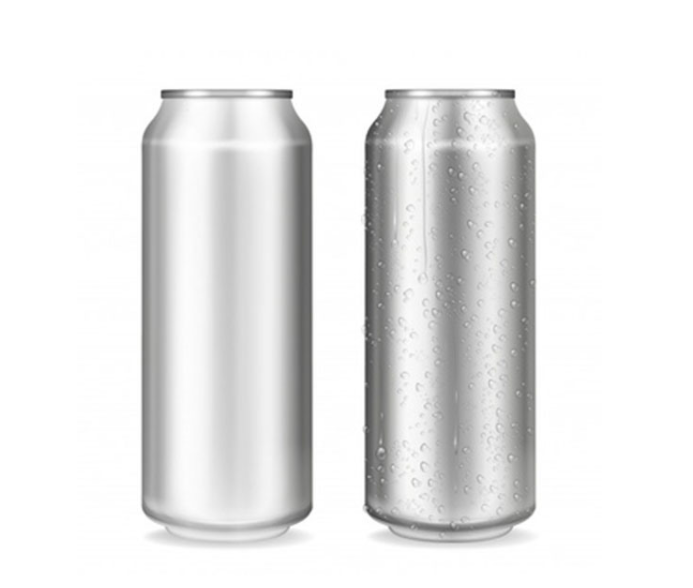 GL-AL330 sleek empty aluminium can with easy open lid for beer or beverage