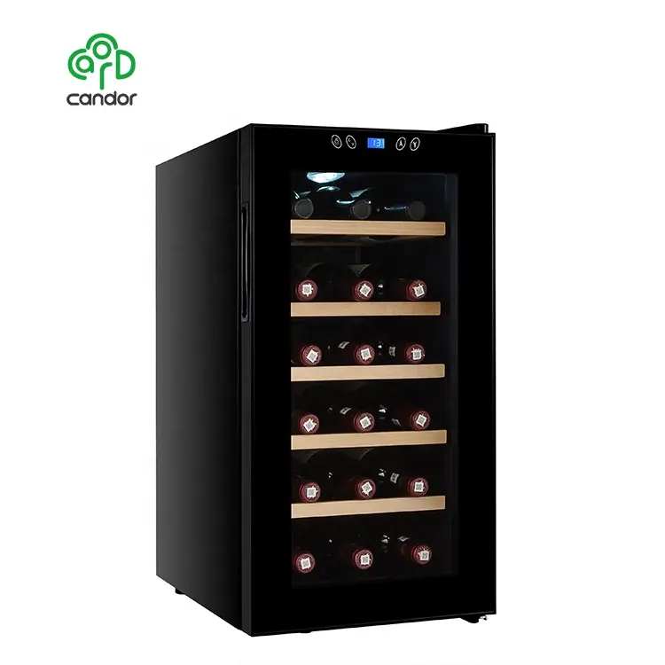 CW-52FD Luxury Design Wine Cooler 18 Bottles Fridge Refrigerated Bar Wine Cabinets With Wine Fridge