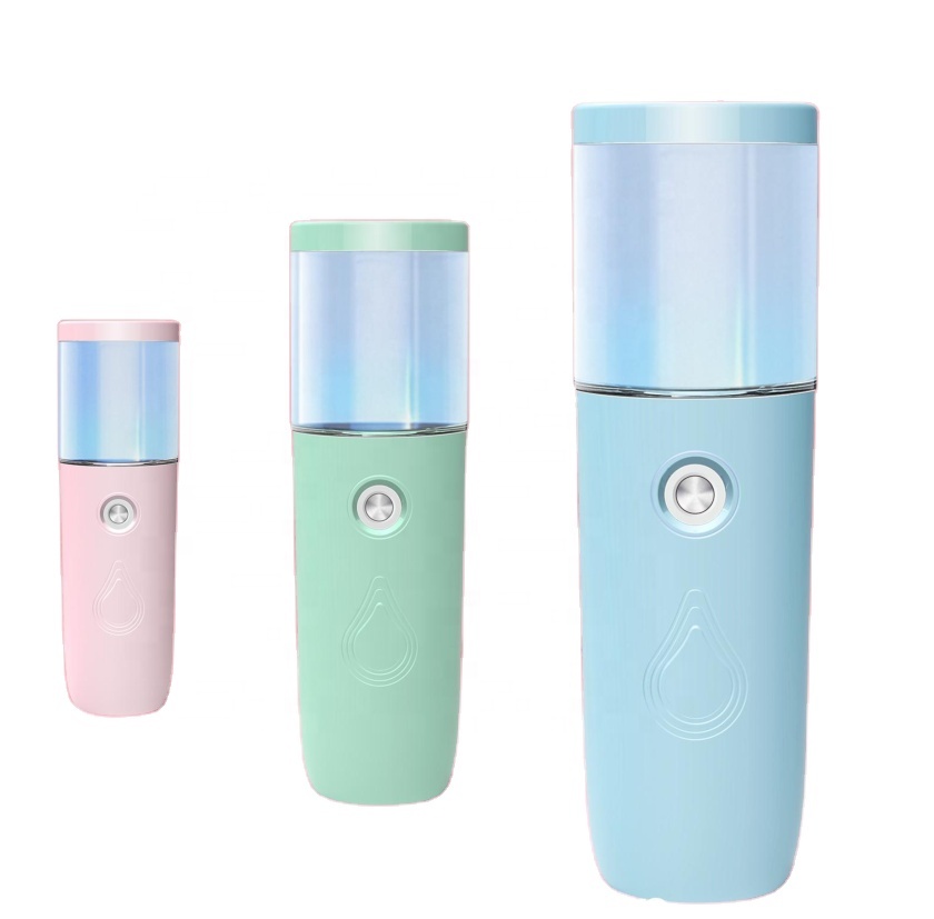 Usb Rechargeable Humidifier Air Diffuser Handheld Water Ultrasonic Nano Essential Steamed Face