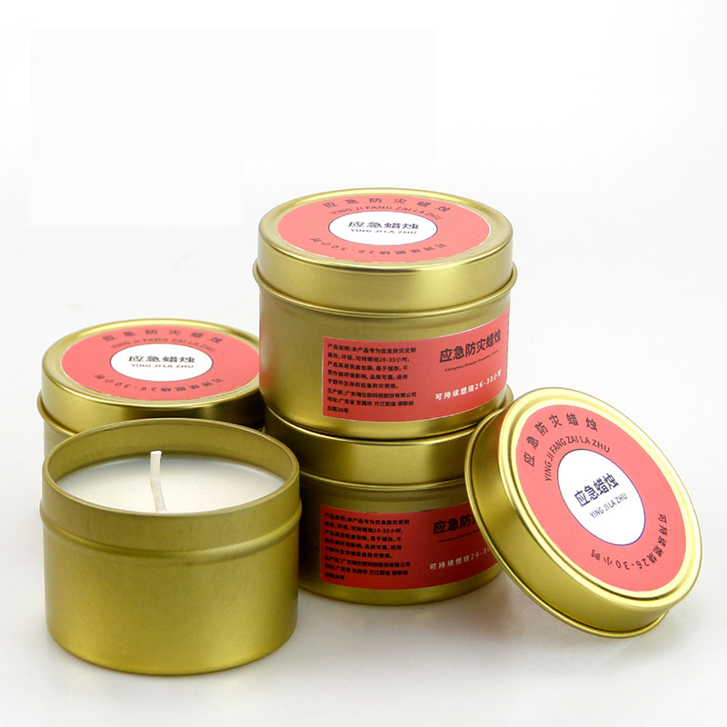 Emergency Disaster Preparedness Candle - Long-Lasting Survival Candle For Power Outages And Storms