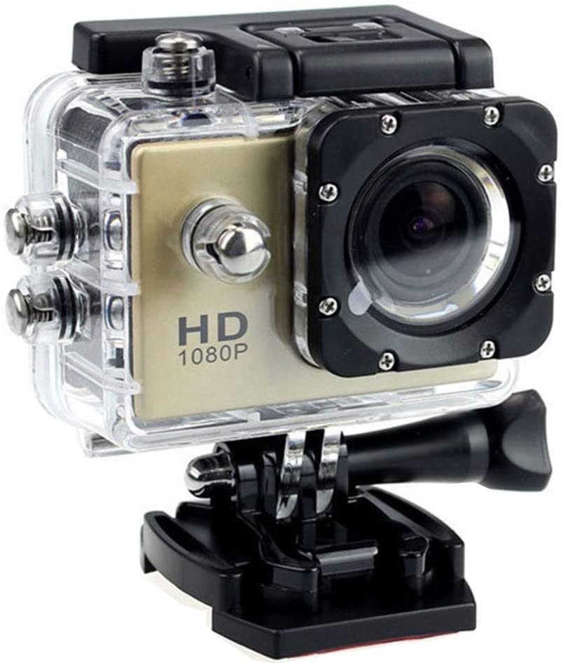 Лидер продаж 2020 экшн-Камера 2,0 "HD наружная DV камера Мини рекордер для вождения 30 метров водонепроницаемый со всеми спортивными комплектами