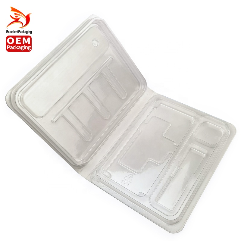 PVC/PET Plastic Clamshell Blister Packaging For Electronics Packaging Mobile Phone lcd Screen Packaging Boxes