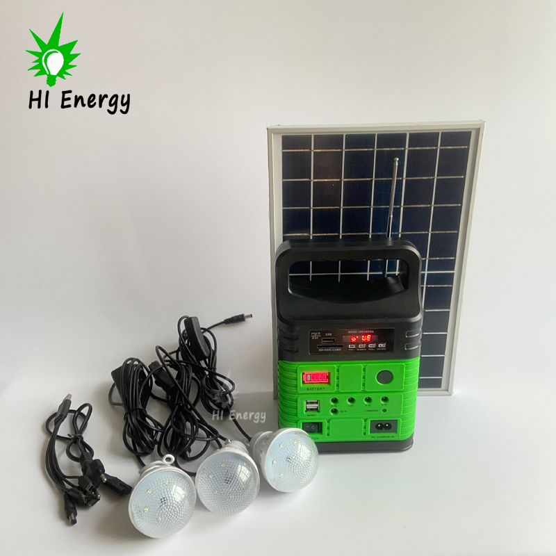 Продукты, связанные с солнечной энергией HiEnergy, портативный генератор солнечной энергии с FM-радио