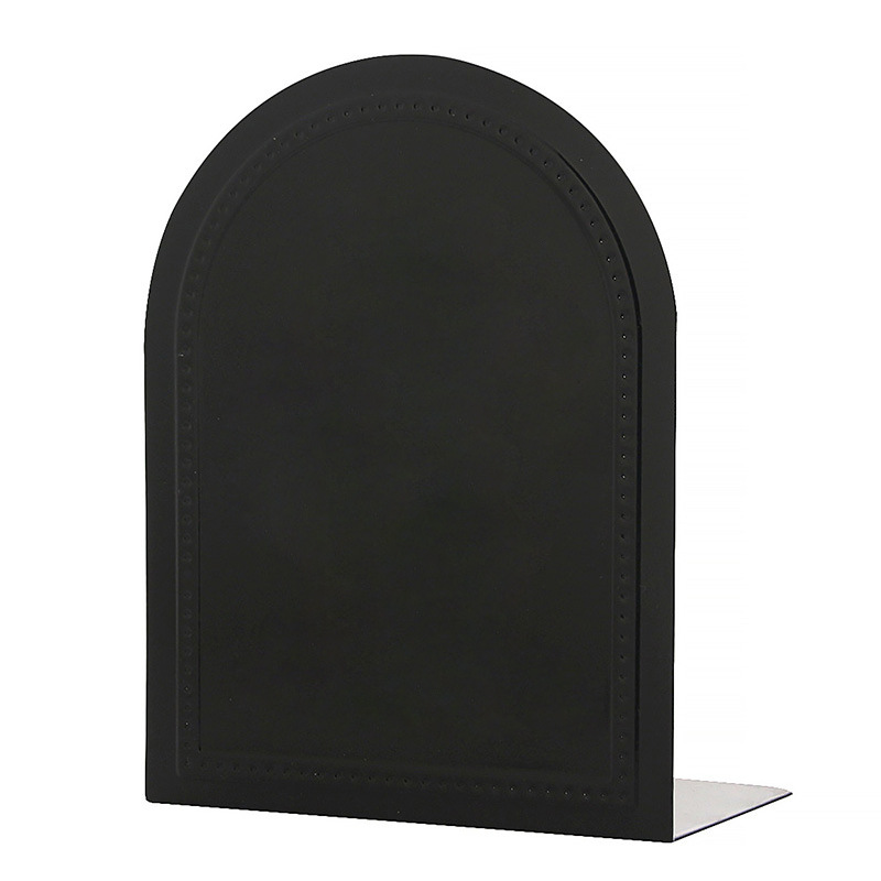 DIY Custom Book Clip Thickened Bookend File Book Desktop Storage Library Metal Bookshelf