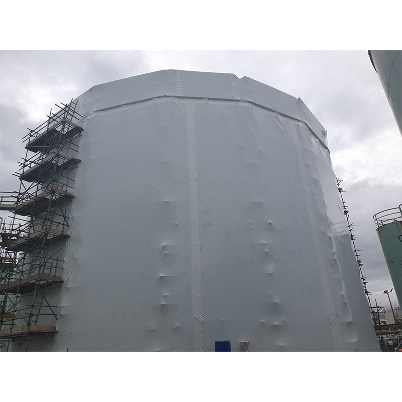 9mil x 12m x 30m white plastic shrink wrap with 15months UV protection