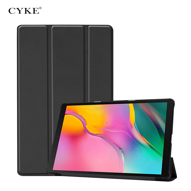 CYKE Trifold PU кожаный Tab T510 чехол Стенд защитный планшет флип-чехол для Samsung Galaxy Tab A 10,1 2019 SM-T515