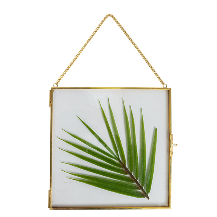 Co-Arts Wholesale Rectangle Hanging Wall Gold Glass Picture Photo Frame