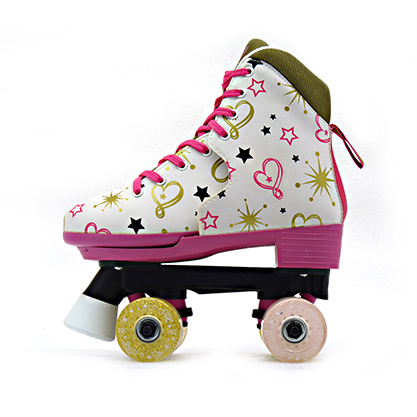 HS-Q010 Speed Roller Sports Kids Shoes Roller Skate Inline Skates, Outdoor 9506702000 Pink Nylon Foam+ Velvet Age: 4 Years+ PVC
