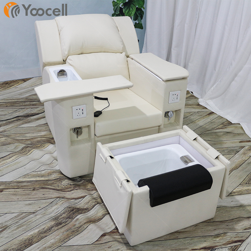Многофункциональная коммерческая мебель от производителя Yoocell, высококачественный удобный стул для педикюра из синтетической кожи